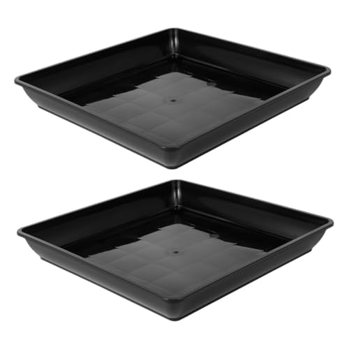 VANZACK 2 Stück Basis Für Blumentöpfe Bonsai-tablett Kunststoffschalen Für Pflanzen Pflanzenschalen Tabletts Für Pflanzen Tabletts Für Pflanzen Pflanzschalen Pp Black VANZACK 2 Stück Basis Für Blumentöpfe Bonsai-tablett Kunststoffschalen Für Pflanzen Pflanzenschalen Tabletts Für Pflanzen Tabletts Für Pflanzen Pflanzschalen Pp Black von VANZACK