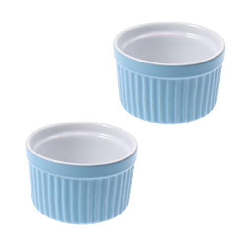 VANZACK 2stücke Keramik Futtergeschirr Für Kleintiere Runde Futter Und Wasserschale Für Hamster Und Kaninchen Blau Für Trocken Und Nassfutter VANZACK 2stücke Keramik Futtergeschirr Für Kleintiere Runde Futter Und Wasserschale Für Hamster Und Kaninchen Blau Für Trocken Und Nassfutter von VANZACK
