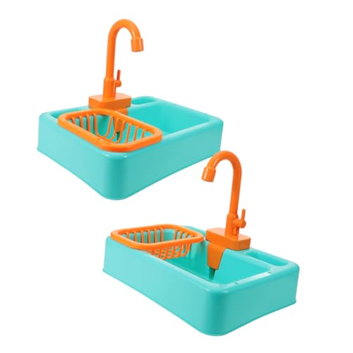 VANZACK 2 Stück Gemüsebeckenspielzeug Sittich Badebehälter Putzmittel Für Papageien Brunnen-vogeltränke Badewanne Für Vögel Käfigwanne Für Vögel Sittich-badewanne Plastik Light Green VANZACK 2 Stück Gemüsebeckenspielzeug Sittich Badebehälter Putzmittel Für Papageien Brunnen-vogeltränke Badewanne Für Vögel Käfigwanne Für Vögel Sittich-badewanne Plastik Light Green von VANZACK