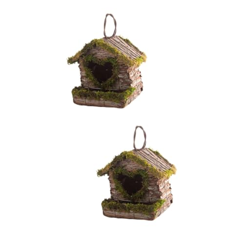 VANZACK 2 Stück Elegante Balkondekoration: Handgefertigtes Vogelhaus Zum Aufhängen Vogelhaus Für Blumen Vogelhaus Als VANZACK 2 Stück Elegante Balkondekoration: Handgefertigtes Vogelhaus Zum Aufhängen Vogelhaus Für Blumen Vogelhaus Als von VANZACK
