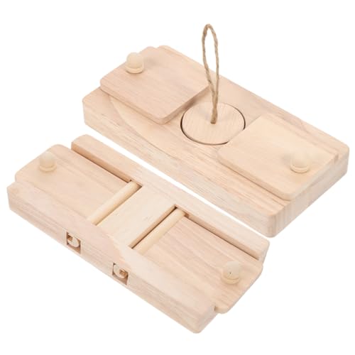VANZACK 2 Stück Hamster- Hamster Kauert Klettern Winzig Kleintierspielzeug Drinnen Nahrungssuche Käfig Behandeln Kauspielzeug Verstecke Essen Holz VANZACK 2 Stück Hamster- Hamster Kauert Klettern Winzig Kleintierspielzeug Drinnen Nahrungssuche Käfig Behandeln Kauspielzeug Verstecke Essen Holz von VANZACK