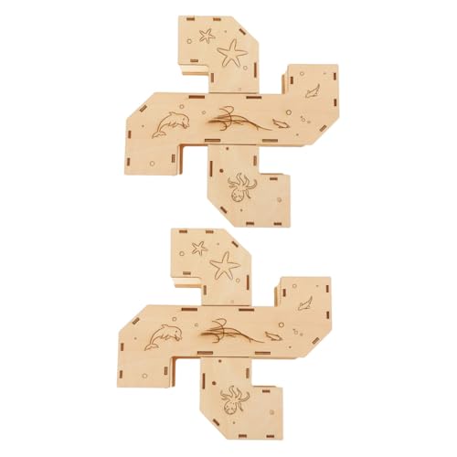 VANZACK 2stücke Tunnel Hamster Spielzeug Labyrinth Holz Kleintier Ausübung Haustierbedarf Verstecktes Haus Mäuse Pet VANZACK 2stücke Tunnel Hamster Spielzeug Labyrinth Holz Kleintier Ausübung Haustierbedarf Verstecktes Haus Mäuse Pet von VANZACK