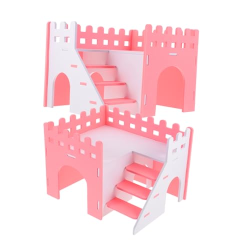 VANZACK 2 Stück Hamstervilla Häuser meerschweinchenbett versteck drinnen Hütte Hamster Spielplatz Hamster Hamsternest Hamster-Doppeldecker-Versteck Ratten -Versteck PVC VANZACK 2 Stück Hamstervilla Häuser meerschweinchenbett versteck drinnen Hütte Hamster Spielplatz Hamster Hamsternest Hamster-Doppeldecker-Versteck Ratten -Versteck PVC von VANZACK