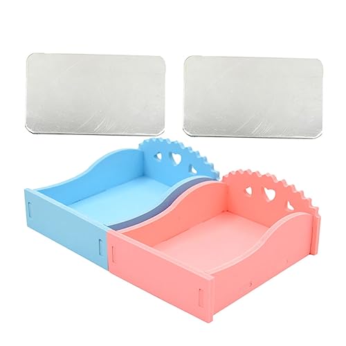 VANZACK 2 Stück Heimtierbedarf Bettwäsche Meerschweinchen Einstreu Für Hamster Kühlplatte Für Hamster Chinchilla -Bett Nest Kühlkissen Hamster -kühlbett Zubehör Guinea Hamster Coole Platte von VANZACK