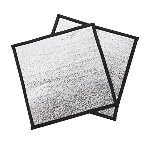 VANZACK 2 Stück Heizkissen heizpad heitzkissen Heat pad Isolierung des Reptilienbeckens Glasterrarium glasbehälter Heizmatte für Haustiere Isoliermatte für Schlangen Perlenbaumwolle von VANZACK