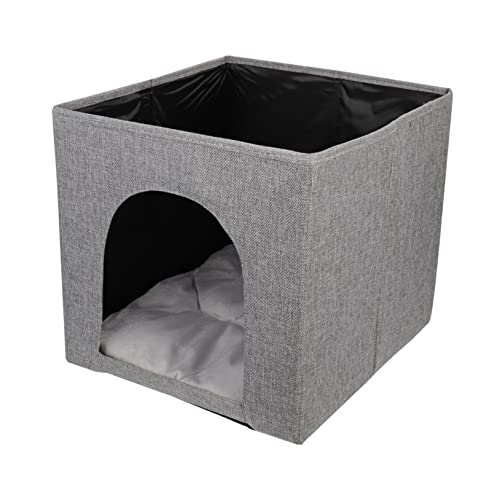 VANZACK 2 Stücke Kratzfest Katze Bett Universal Katze Nest Weichen Schlaf Bereich Kätzchen Welpen Ruhen Nest Haustier Höhle VANZACK 2 Stücke Kratzfest Katze Bett Universal Katze Nest Weichen Schlaf Bereich Kätzchen Welpen Ruhen Nest Haustier Höhle von VANZACK