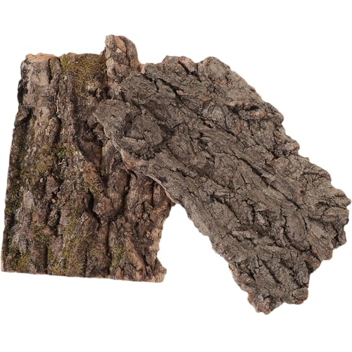 VANZACK 2 Stück Kletterrinde Gecko Terrarium für Reptilien Nest Kletterbaum für Reptilien Versteck für Reptilien gehäuse Schildkröten Lebensraum der Reptilienhütte Plattformreptil Coffee VANZACK 2 Stück Kletterrinde Gecko Terrarium für Reptilien Nest Kletterbaum für Reptilien Versteck für Reptilien gehäuse Schildkröten Lebensraum der Reptilienhütte Plattformreptil Coffee von VANZACK
