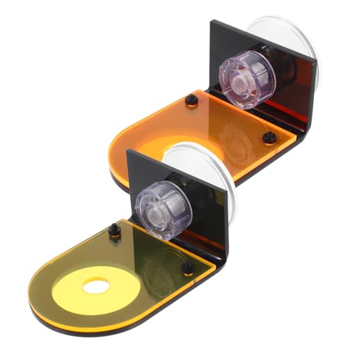 VANZACK 2 Stück Korallen Frags Rack aus Fluoreszierende Halterung für Korallenbrut Stabiler Aquarien Halter für Korallenfragmente Installieren für Aquarien Dekoration von VANZACK