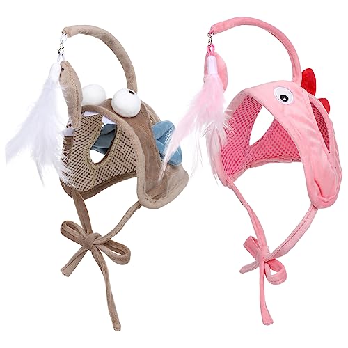 VANZACK 2 Stück Laterne Fischkopf Katze lustig Kätzchen neckisch Teaser cat Stick cat Toys cat Motion Toy Kätzchen neckendes Kopf mit Zauberstab Stoff VANZACK 2 Stück Laterne Fischkopf Katze lustig Kätzchen neckisch Teaser cat Stick cat Toys cat Motion Toy Kätzchen neckendes Kopf mit Zauberstab Stoff von VANZACK
