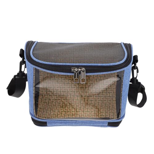 VANZACK 2 Transparente Tragbare Papageientasche mit Verstellbarem Schultergurt Kratzfestem Oxford und Atmungsaktiver Vogeltasche für Outdoor Haustiertransport und Reise VANZACK 2 Transparente Tragbare Papageientasche mit Verstellbarem Schultergurt Kratzfestem Oxford und Atmungsaktiver Vogeltasche für Outdoor Haustiertransport und Reise von VANZACK