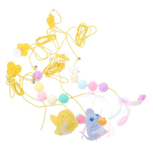VANZACK 20 STK Katzenspielzeug Mit Hängender Tür Spielzeug Zum Necken Von Katzen Katze Katzenminze Spielzeug Selbstspielendes Katzenspielzeug Katzen-Teaser Haustier Schwingen Plüsch VANZACK 20 STK Katzenspielzeug Mit Hängender Tür Spielzeug Zum Necken Von Katzen Katze Katzenminze Spielzeug Selbstspielendes Katzenspielzeug Katzen-Teaser Haustier Schwingen Plüsch von VANZACK