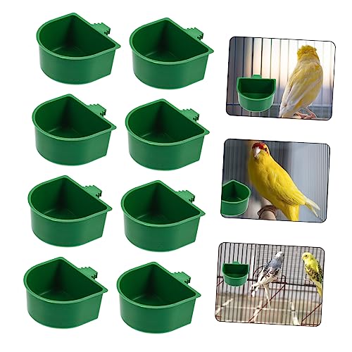VANZACK 20 Stück Teiliges Vogelfutterbecher mit Clip Design Langlebige und Wiederverwendbare Futternäpfe für Vogelkäfige Einfach zu Montieren Geeignet für Futter und Wasser Stabiler für VANZACK 20 Stück Teiliges Vogelfutterbecher mit Clip Design Langlebige und Wiederverwendbare Futternäpfe für Vogelkäfige Einfach zu Montieren Geeignet für Futter und Wasser Stabiler für von VANZACK