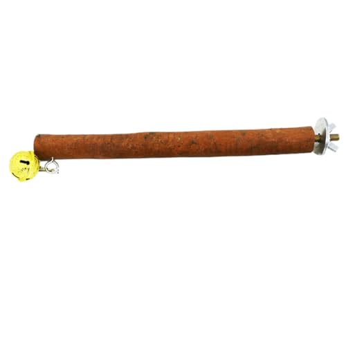 VANZACK 2 Stücke Stabile Holz Vogel Sitzstange Plattform Mit Glocke Papagei Stehen Für Kauen Natürliche Vogel Sitzstange Für Käfig VANZACK 2 Stücke Stabile Holz Vogel Sitzstange Plattform Mit Glocke Papagei Stehen Für Kauen Natürliche Vogel Sitzstange Für Käfig von VANZACK