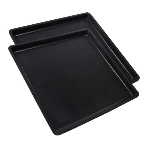 VANZACK 2St Tablett pet Supplies haustierbedarf Haustier-Abfallpfanne waschbare hundewindeln weiblich Urinschalen für Haustiere coop Kaninchen Töpfchen Kükenkäfig Bettpfanne Plastik Black VANZACK 2St Tablett pet Supplies haustierbedarf Haustier-Abfallpfanne waschbare hundewindeln weiblich Urinschalen für Haustiere coop Kaninchen Töpfchen Kükenkäfig Bettpfanne Plastik Black von VANZACK