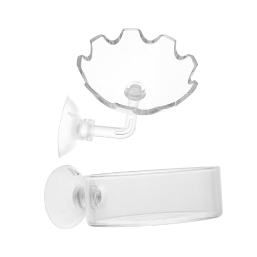 VANZACK 2Stücke Aquarium Garnelen Fütterungsschalen Aus Transparentes Design Garnelenfutter Im Fischtank Zu Reinigen Für Aquarienliebhaber VANZACK 2Stücke Aquarium Garnelen Fütterungsschalen Aus Transparentes Design Garnelenfutter Im Fischtank Zu Reinigen Für Aquarienliebhaber von VANZACK