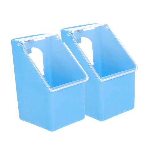 VANZACK 2Stücke Hängende Vogel Futterstation Multifunktionale Käfig Futterspender mit Wasserbehälter für Papageien und Tauben zu Reinigen und Anzubringen VANZACK 2Stücke Hängende Vogel Futterstation Multifunktionale Käfig Futterspender mit Wasserbehälter für Papageien und Tauben zu Reinigen und Anzubringen von VANZACK