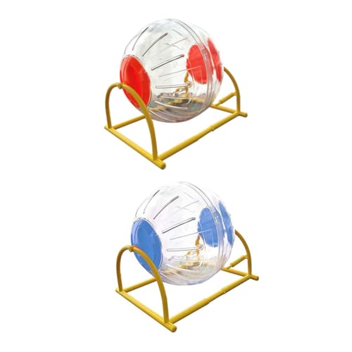 VANZACK 2Stücke Hamster Laufbälle Haustierspielzeug Für Hamster Und Kleine Nager Für Aktive Kleintiere VANZACK 2Stücke Hamster Laufbälle Haustierspielzeug Für Hamster Und Kleine Nager Für Aktive Kleintiere von VANZACK