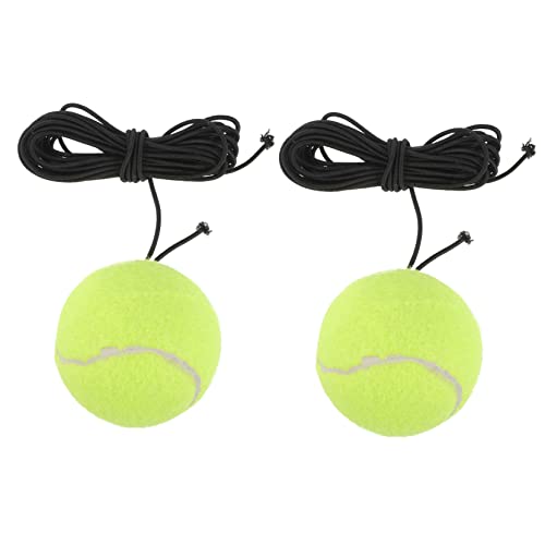 VANZACK 2 Stücke Hundetrainings Tennisbälle für Hunde Interaktives Spielzeug Rutschfestes Gummimaterial für Draußen Unterhaltsam und Robust von VANZACK