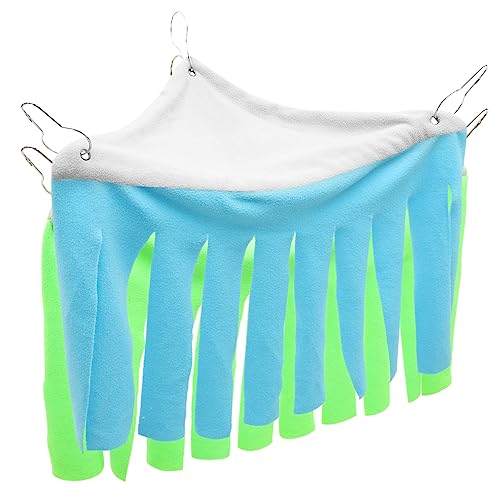 VANZACK 2Stücke Meerschweinchen Versteckzelt Hängematte für Kleintiere und Hamsterhaus Stressfreier Rückzugsort Kuscheliges Nest und Neon von VANZACK