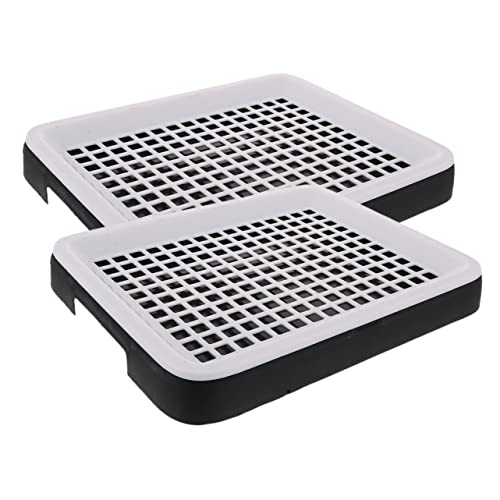 VANZACK 2er-Box Hamster Toilette Kaninchen-toilettenklo Mini Hasen Drinnen Haustier Wurf Chinchilla Tabletts Klein Katzentoilette Mit Rost Liner Bausatz Hamster Töpfchen Pp Black VANZACK 2er-Box Hamster Toilette Kaninchen-toilettenklo Mini Hasen Drinnen Haustier Wurf Chinchilla Tabletts Klein Katzentoilette Mit Rost Liner Bausatz Hamster Töpfchen Pp Black von VANZACK