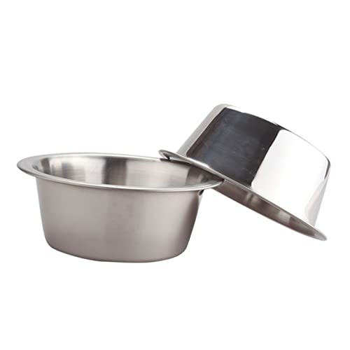 VANZACK Doppelzweck-futternapf Für Hunde Und Katzen Edelstahl-futternapf-Set 2-in-1-futternapf Ohne Boden Für Trockenfutter Und Nassfutter von VANZACK