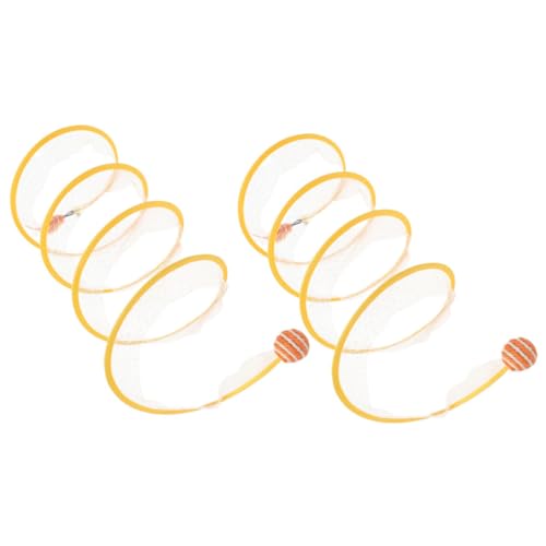 VANZACK 2pcs Katze Spielzeug Tunnel für Indoor Katzen S-Form Katze Spielzeug Kätzchen Treten Spielzeug Set Spaß Sisal VANZACK 2pcs Katze Spielzeug Tunnel für Indoor Katzen S-Form Katze Spielzeug Kätzchen Treten Spielzeug Set Spaß Sisal von VANZACK