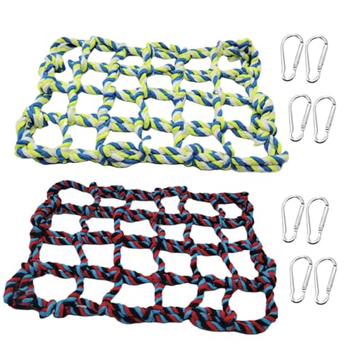 VANZACK 2stücke Papageien Kletternetz Für Vögel Farbige Hängematte Für Wellensittiche Und Nymphensittiche Robustes Spielzeug Für Papageien Und Conures Für Käfige Und VANZACK 2stücke Papageien Kletternetz Für Vögel Farbige Hängematte Für Wellensittiche Und Nymphensittiche Robustes Spielzeug Für Papageien Und Conures Für Käfige Und von VANZACK