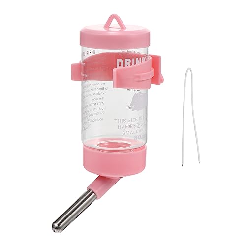VANZACK 2stücke Auslaufsichere Trinkflasche Für Haustiere Automatischer Wasserspender Für Kleintiere Wie Hamster Kaninchen Und Meerschweinchen Fütterungszubehör Rosa VANZACK 2stücke Auslaufsichere Trinkflasche Für Haustiere Automatischer Wasserspender Für Kleintiere Wie Hamster Kaninchen Und Meerschweinchen Fütterungszubehör Rosa von VANZACK