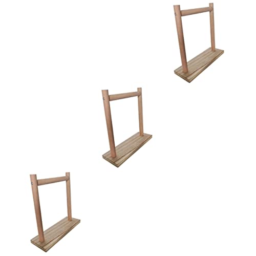 VANZACK 3 Stücke Vogel Spielen Stand Sitzstange Rack Papagei Käfig Zubehör Holz Zweige Keine Risse für Ziervögel VANZACK 3 Stücke Vogel Spielen Stand Sitzstange Rack Papagei Käfig Zubehör Holz Zweige Keine Risse für Ziervögel von VANZACK