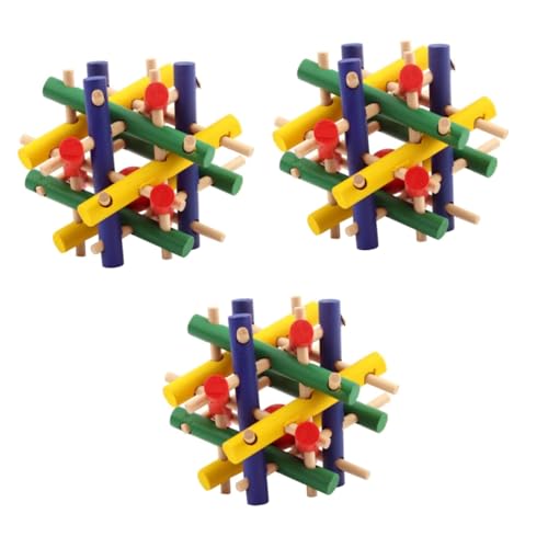 VANZACK 3stücke Holz Kauspielzeug Für Papageien Sicheres Spielzeug Für Kleine Vögel Fördert Bewegung Spaß Für Wellensittiche Andere Haustiere VANZACK 3stücke Holz Kauspielzeug Für Papageien Sicheres Spielzeug Für Kleine Vögel Fördert Bewegung Spaß Für Wellensittiche Andere Haustiere von VANZACK