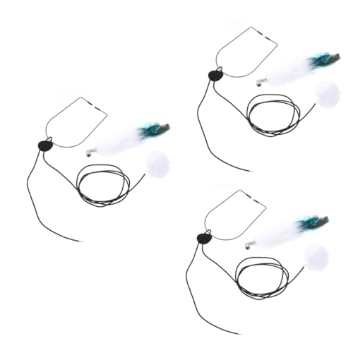 VANZACK 3sätze Katzenangel Spielzeug Interaktive Katzenangel Mit Hanging Design Leicht Und Tragbar Für Kätzchen Und Spiele Alleine Inklusive Ersatzkopf Für Endlosen Spaß VANZACK 3sätze Katzenangel Spielzeug Interaktive Katzenangel Mit Hanging Design Leicht Und Tragbar Für Kätzchen Und Spiele Alleine Inklusive Ersatzkopf Für Endlosen Spaß von VANZACK