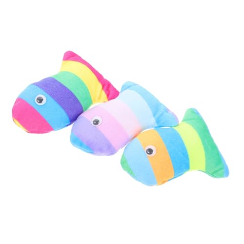 VANZACK 3 Stück Katzenspielzeug Katzen cat Toys Catnip Catnip Toy Pfote Katzenministerspielzeug für Haustiere Katzenminze Zähneknirschen Plüsch von VANZACK