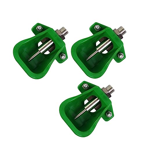 VANZACK 3 Stück Schweinefutter klein Trinker Schweinetrog Automatische Trinkwasser Schüssel Tiertränke für Schweine Wasserschale für Ziegen Wasserspender für Schweine Green VANZACK 3 Stück Schweinefutter klein Trinker Schweinetrog Automatische Trinkwasser Schüssel Tiertränke für Schweine Wasserschale für Ziegen Wasserspender für Schweine Green von VANZACK