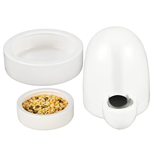 VANZACK 3 Stück Tierischer Trinkbrunnen Meerschweinchen Wasserflasche Wasserspender Für Hunde Außen Hundewasserschale Unterlage Nahrung Und Wasser Vieh Haustierwasserflasche Tülle Keramik VANZACK 3 Stück Tierischer Trinkbrunnen Meerschweinchen Wasserflasche Wasserspender Für Hunde Außen Hundewasserschale Unterlage Nahrung Und Wasser Vieh Haustierwasserflasche Tülle Keramik von VANZACK