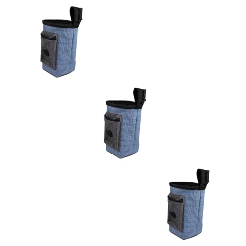 VANZACK 3 Stück Tragbare Multifunktionale Hundesnacktasche mit Großem Fassungsvermögen Praktischer Zugverschluss Robustes Material für Reisen Camping und mit Haustieren Blau VANZACK 3 Stück Tragbare Multifunktionale Hundesnacktasche mit Großem Fassungsvermögen Praktischer Zugverschluss Robustes Material für Reisen Camping und mit Haustieren Blau von VANZACK