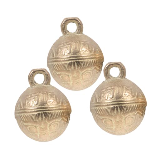 VANZACK 3 Stücke Haustier Glocke Handwerk Glocken Kleine Glocken Kleine Messing Glocken Kupfer von VANZACK