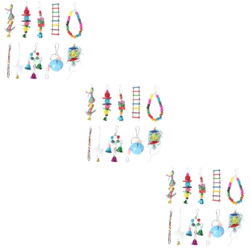 VANZACK 30 STK Papageienspielzeug zum Aufhängen Spielzeug für Vögel Zubehör für Sittichkäfige Spielzeuge Papageienbissspielzeug Vögel zum Aufhängen von Spielzeug hängend einstellen Hölzern VANZACK 30 STK Papageienspielzeug zum Aufhängen Spielzeug für Vögel Zubehör für Sittichkäfige Spielzeuge Papageienbissspielzeug Vögel zum Aufhängen von Spielzeug hängend einstellen Hölzern von VANZACK