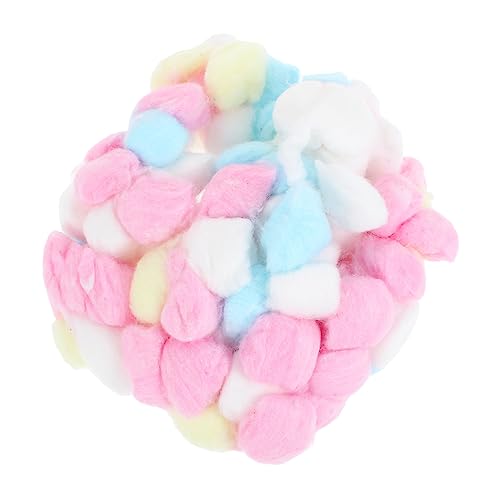 VANZACK 300 Stück Warme Wattebällchen Hamsterspielzeug Wattepad Gehäkelte Wattestäbchen Hamsterbett Wattebällchen Mini Wattebällchen Hamster Winterbettwäsche Haustierbettwäsche VANZACK 300 Stück Warme Wattebällchen Hamsterspielzeug Wattepad Gehäkelte Wattestäbchen Hamsterbett Wattebällchen Mini Wattebällchen Hamster Winterbettwäsche Haustierbettwäsche von VANZACK