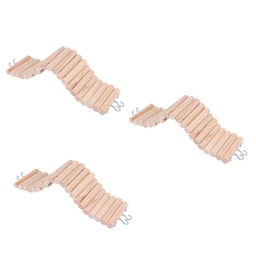 VANZACK 3stücke Biegsame Holzleiter Für Kleintiere Kletterspielzeug Für Hamster Und Mäuse Mit Haken Fördert Und Koordination Im Spielbereich VANZACK 3stücke Biegsame Holzleiter Für Kleintiere Kletterspielzeug Für Hamster Und Mäuse Mit Haken Fördert Und Koordination Im Spielbereich von VANZACK
