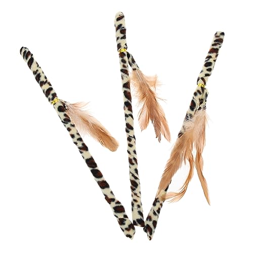 VANZACK 3stücke Interaktiver Katzenangel Mit Federn Lustiges Spielzeug Für Katzen Und Neugierde Für Kätzchen Und Haustiere VANZACK 3stücke Interaktiver Katzenangel Mit Federn Lustiges Spielzeug Für Katzen Und Neugierde Für Kätzchen Und Haustiere von VANZACK