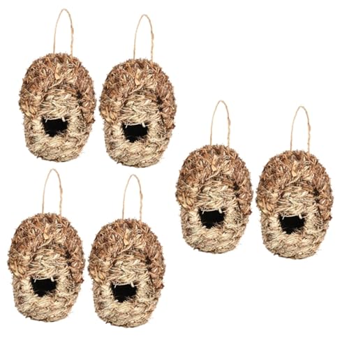 VANZACK 3 Stücke Verschleiß-beständig Vogel Natürlichen Nistkasten Für Vögel Hängenden Vogel Nistplatz Für Garten Decor von VANZACK