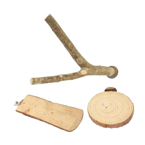 VANZACK Vogel Holz Spielzeug Papagei Barsch Rau Papagei Barsch Plattform Bolzen für Vögel Käfig VANZACK Vogel Holz Spielzeug Papagei Barsch Rau Papagei Barsch Plattform Bolzen für Vögel Käfig von VANZACK