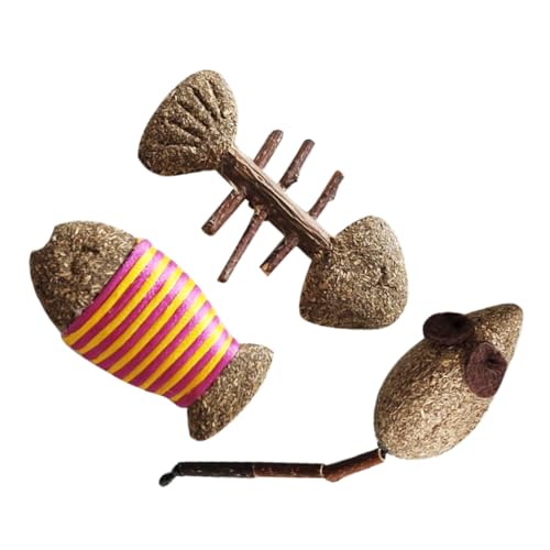 VANZACK 3st Katzenzahnreinigungsspielzeug Beißspielzeug Lustige Katzenminze Katzenspielzeug Mit Katzenminze Essbare Bälle Für Katzenspielzeug Kätzchen Haustier Katze Kauen Bambus VANZACK 3st Katzenzahnreinigungsspielzeug Beißspielzeug Lustige Katzenminze Katzenspielzeug Mit Katzenminze Essbare Bälle Für Katzenspielzeug Kätzchen Haustier Katze Kauen Bambus von VANZACK