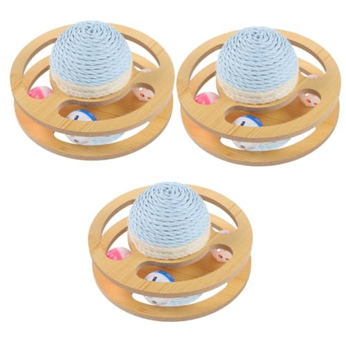 VANZACK 3st Sisal-Plattenspieler-Spielzeug Katzenkratzer Für Den Haushalt Katzenkrallenunterlage Trainingsgeräte Für Katzen Zimmer Kratzbrett Schaber Hölzern Kugelförmig Den Ball Schnappen VANZACK 3st Sisal-Plattenspieler-Spielzeug Katzenkratzer Für Den Haushalt Katzenkrallenunterlage Trainingsgeräte Für Katzen Zimmer Kratzbrett Schaber Hölzern Kugelförmig Den Ball Schnappen von VANZACK