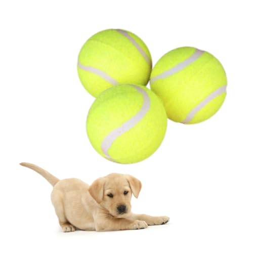 VANZACK 3Stücke Pack Tennisbälle Kauspielzeug für Interaktives Training und Zahnpflege für Haustiere Langlebig für Kleine und Große VANZACK 3Stücke Pack Tennisbälle Kauspielzeug für Interaktives Training und Zahnpflege für Haustiere Langlebig für Kleine und Große von VANZACK