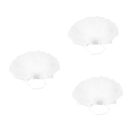 VANZACK 3stücke Pet Cat Mit Schleier Verstellbare Hochzeitsaccessoires Für Katzen Für Cosplay Geburtstagsfeiern Und Hochzeiten Weiß s VANZACK 3stücke Pet Cat Mit Schleier Verstellbare Hochzeitsaccessoires Für Katzen Für Cosplay Geburtstagsfeiern Und Hochzeiten Weiß s von VANZACK