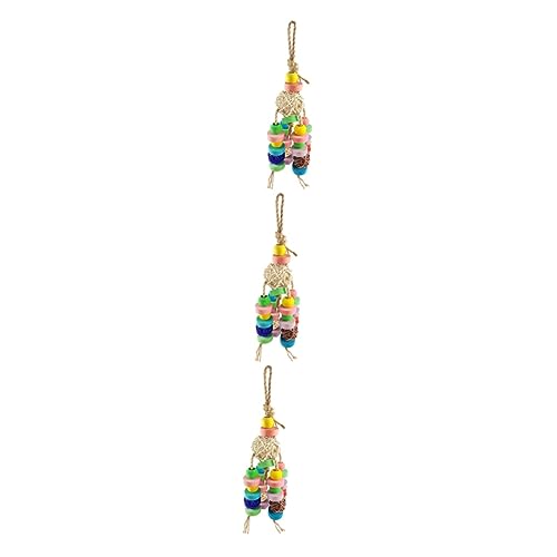 VANZACK 3St Papageienbissspielzeug Haustier Vogel Spielzeug Papageienkäfig aus Holz Vogelspielzeug holzspielzeug Spielzeuge Papageienspielzeug Haustier Beißspielzeug kauen Kleiner Papagei VANZACK 3St Papageienbissspielzeug Haustier Vogel Spielzeug Papageienkäfig aus Holz Vogelspielzeug holzspielzeug Spielzeuge Papageienspielzeug Haustier Beißspielzeug kauen Kleiner Papagei von VANZACK