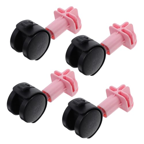 VANZACK 4 Pcs Katzen Cage Casters Spinner Räder Haustiere Käfigräder Karren Casters Räder Einkaufswagen Räder Ersatz Für Haustiere Käfigkisten von VANZACK