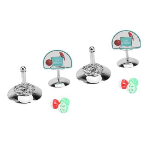 VANZACK 4sätze Teiliges Papageien Spielzeug Bunte Metallringe Korbspielzeug Für Vögel Für Vogelbeschäftigung Training Farben Zufällig VANZACK 4sätze Teiliges Papageien Spielzeug Bunte Metallringe Korbspielzeug Für Vögel Für Vogelbeschäftigung Training Farben Zufällig von VANZACK
