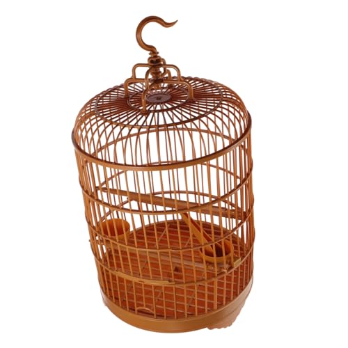 VANZACK 4 Sets Papagei Hängekäfig Runder Vogelkäfig Futterspender Geeignet Für Vögel Sittiche Finken VANZACK 4 Sets Papagei Hängekäfig Runder Vogelkäfig Futterspender Geeignet Für Vögel Sittiche Finken von VANZACK